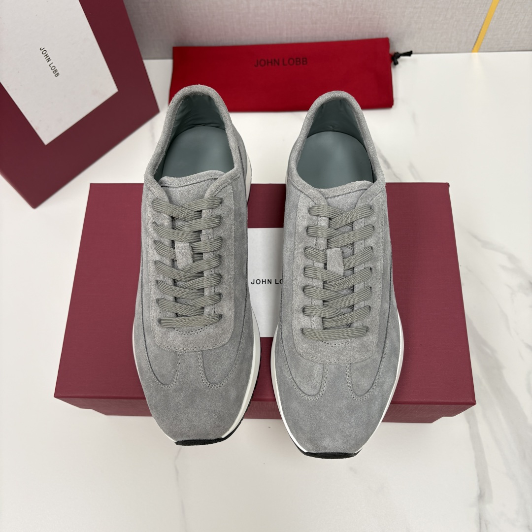 💋💍JL家新品 John Lobb 休闲鞋男士轻奢运动鞋 官方 10,300 作为爱马-仕旗下顶级鞋履品