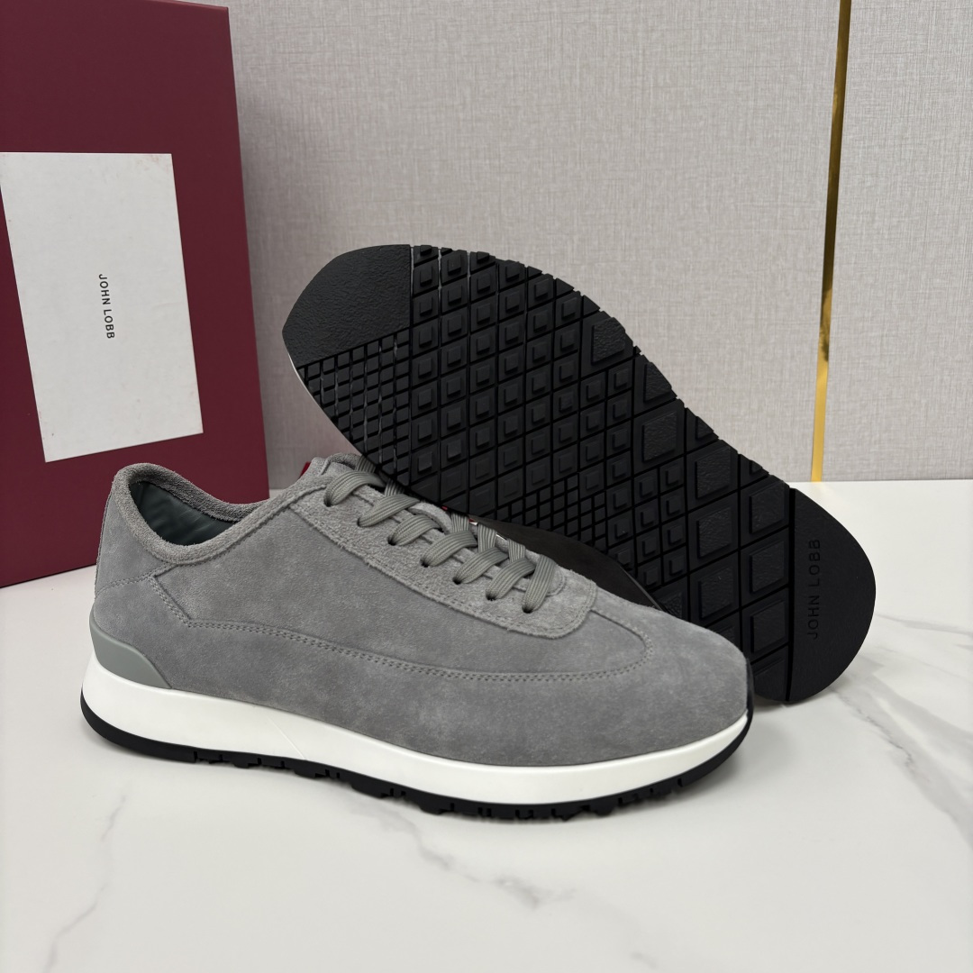 💋💍JL家新品 John Lobb 休闲鞋男士轻奢运动鞋 官方 10,300 作为爱马-仕旗下顶级鞋履品
