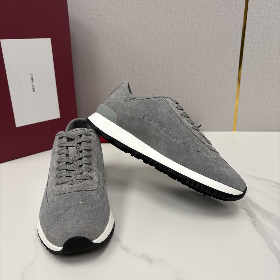 💋💍JL家新品 John Lobb 休闲鞋男士轻奢运动鞋 官方 10,300 作为爱马-仕旗下顶级鞋履品