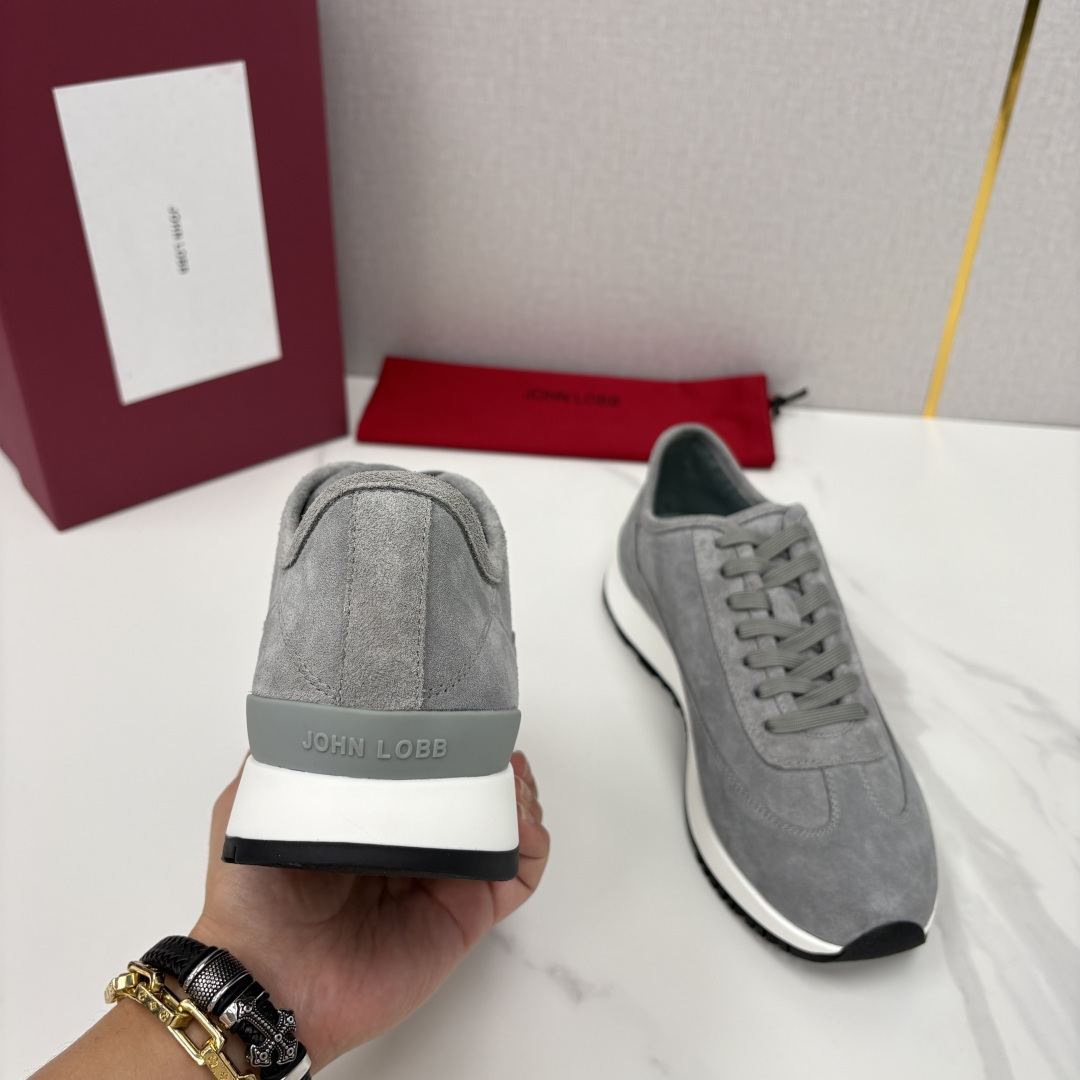 💋💍JL家新品 John Lobb 休闲鞋男士轻奢运动鞋 官方 10,300 作为爱马-仕旗下顶级鞋履品