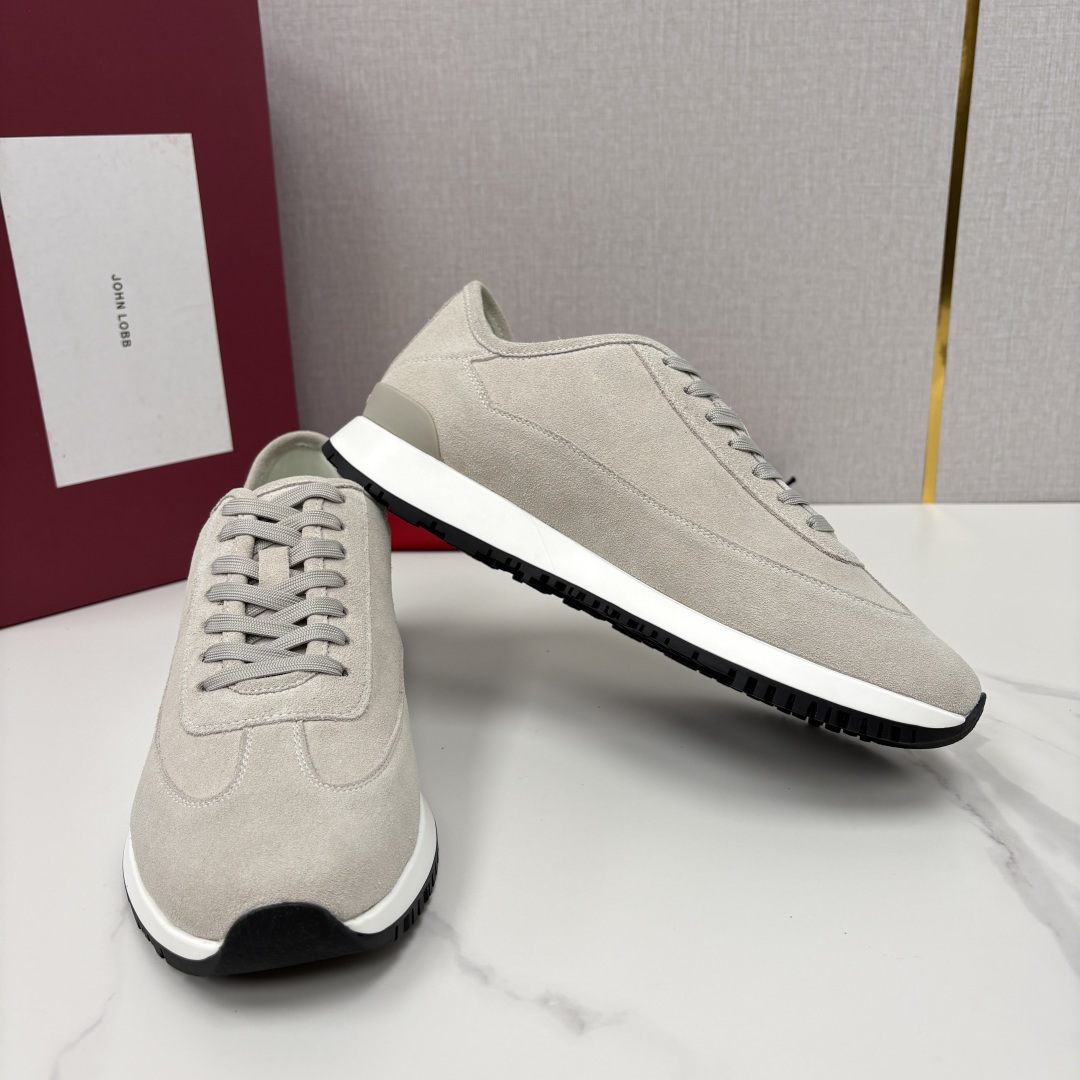 💋💍JL家新品 John Lobb 休闲鞋男士轻奢运动鞋 官方 10,300 作为爱马-仕旗下顶级鞋履品