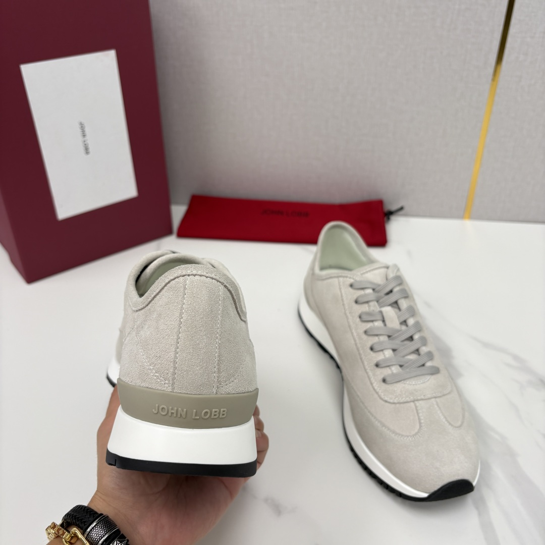 💋💍JL家新品 John Lobb 休闲鞋男士轻奢运动鞋 官方 10,300 作为爱马-仕旗下顶级鞋履品