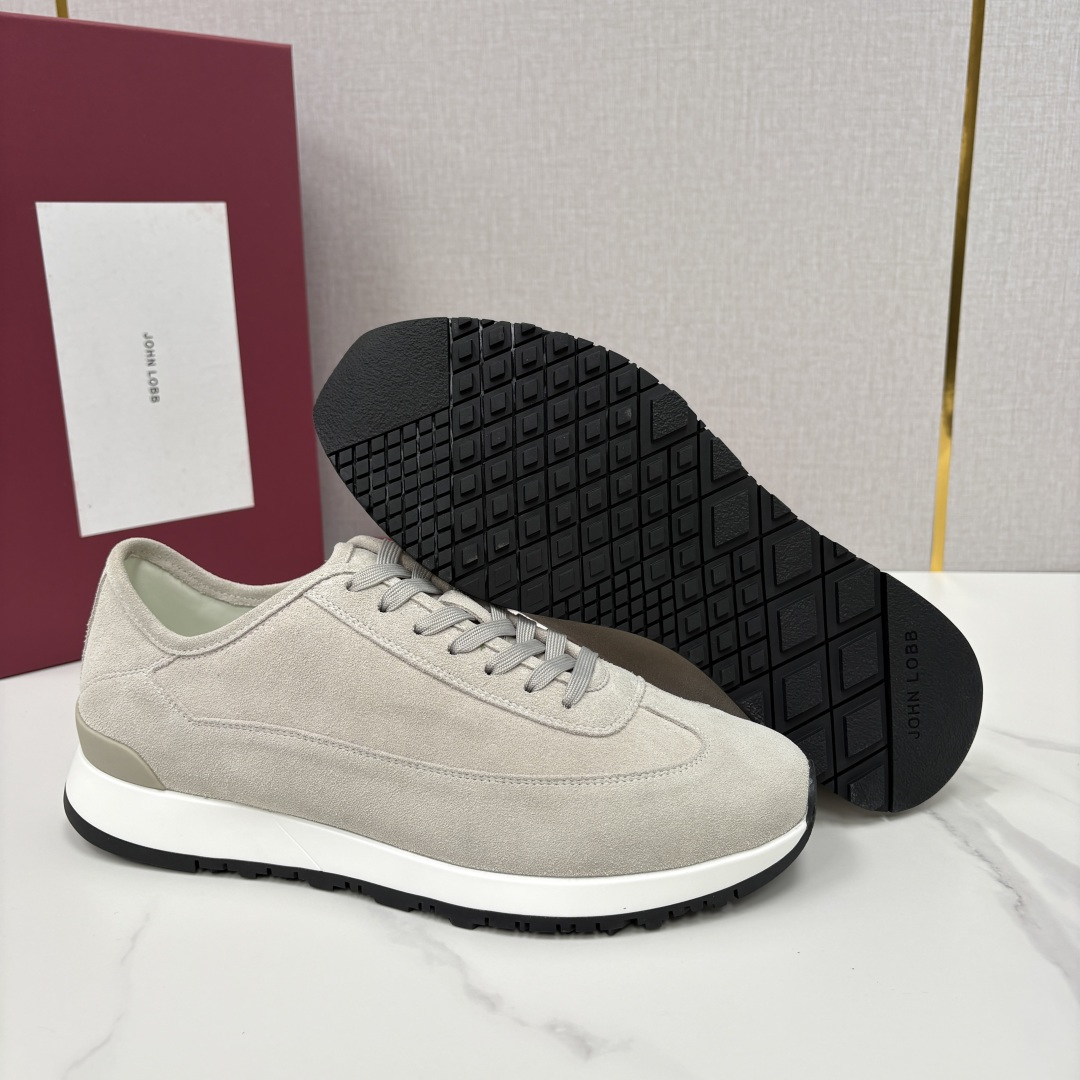 💋💍JL家新品 John Lobb 休闲鞋男士轻奢运动鞋 官方 10,300 作为爱马-仕旗下顶级鞋履品