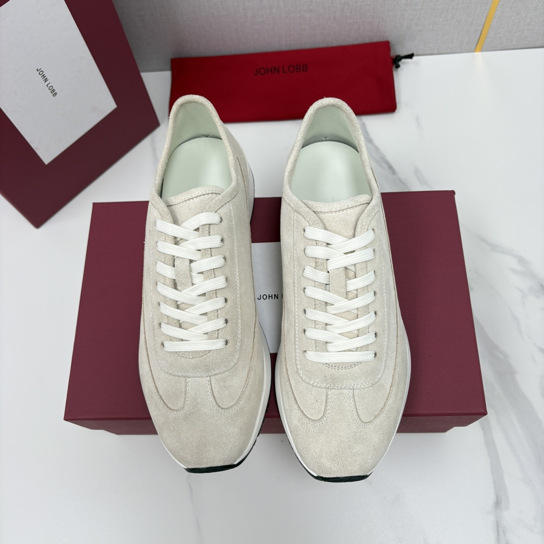 💋💍JL家新品 John Lobb 休闲鞋男士轻奢运动鞋 官方 10,300 作为爱马-仕旗下顶级鞋履品