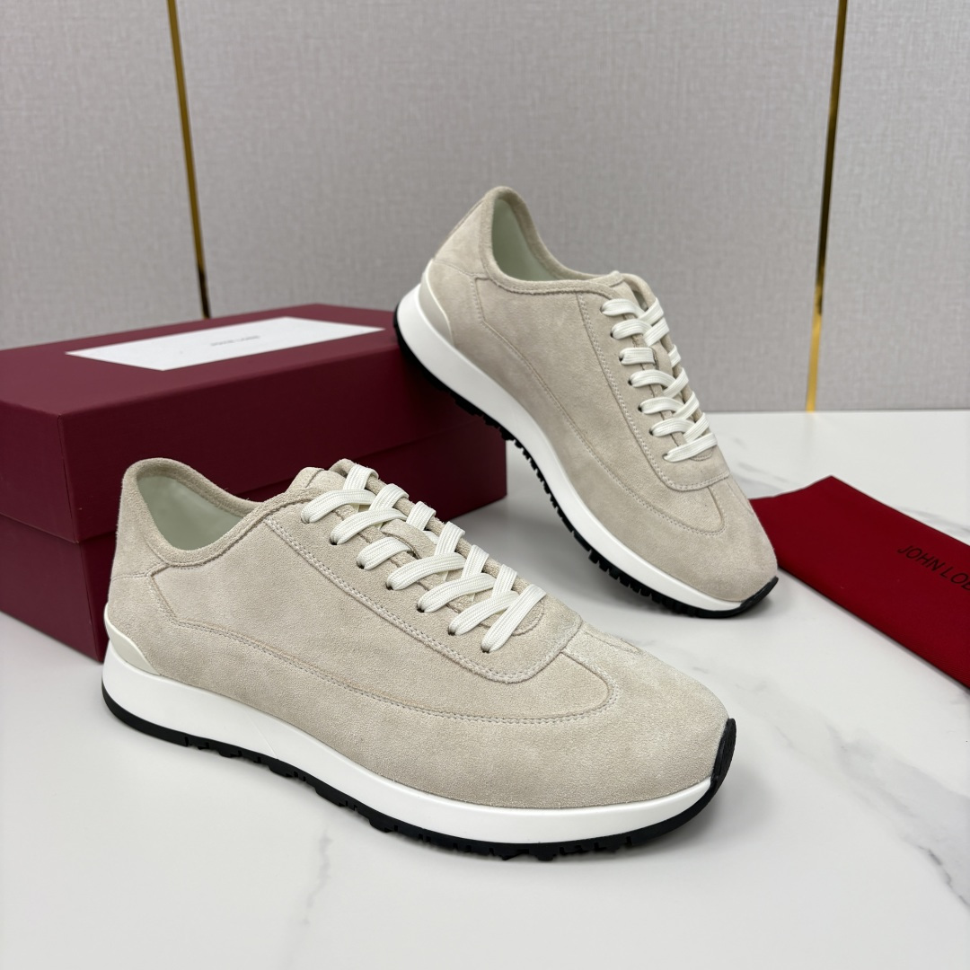 💋💍JL家新品 John Lobb 休闲鞋男士轻奢运动鞋 官方 10,300 作为爱马-仕旗下顶级鞋履品