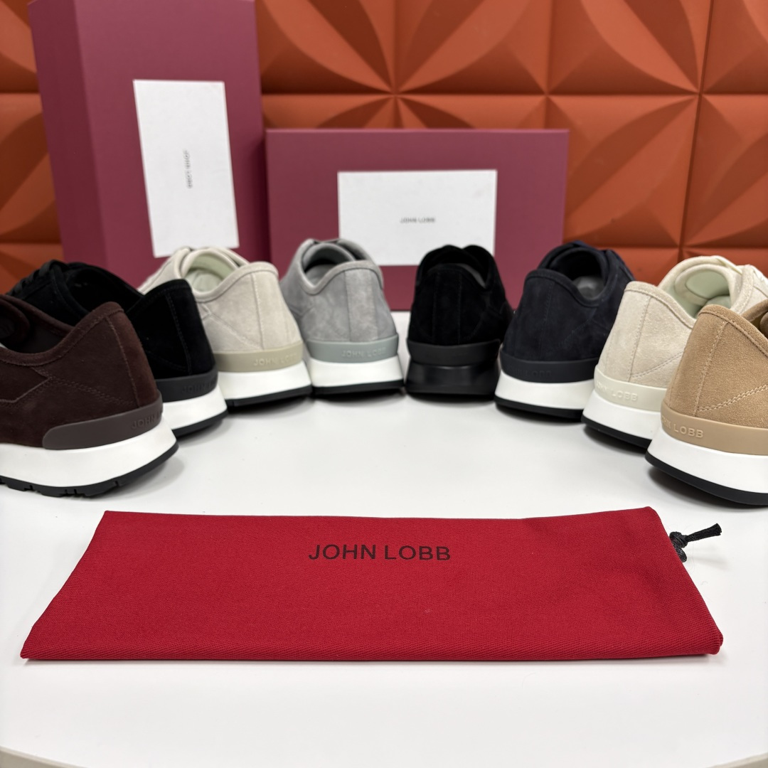 💋💍JL家新品 John Lobb 休闲鞋男士轻奢运动鞋 官方 10,300 作为爱马-仕旗下顶级鞋履品