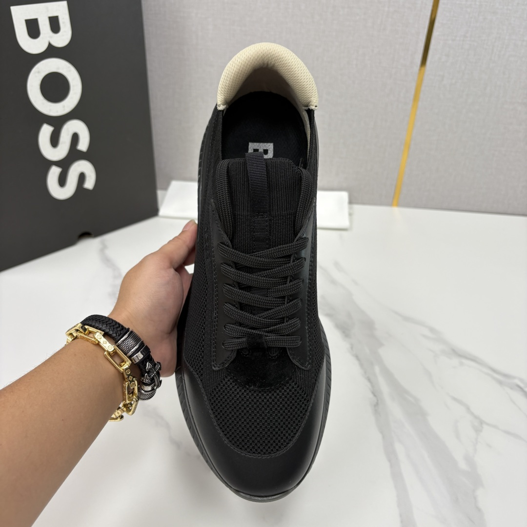 💋💍BOSS 男士新款 HUG*O BOSS男士休闲运动鞋：商务型格与运动基因的无缝衔接，解锁都市通勤新