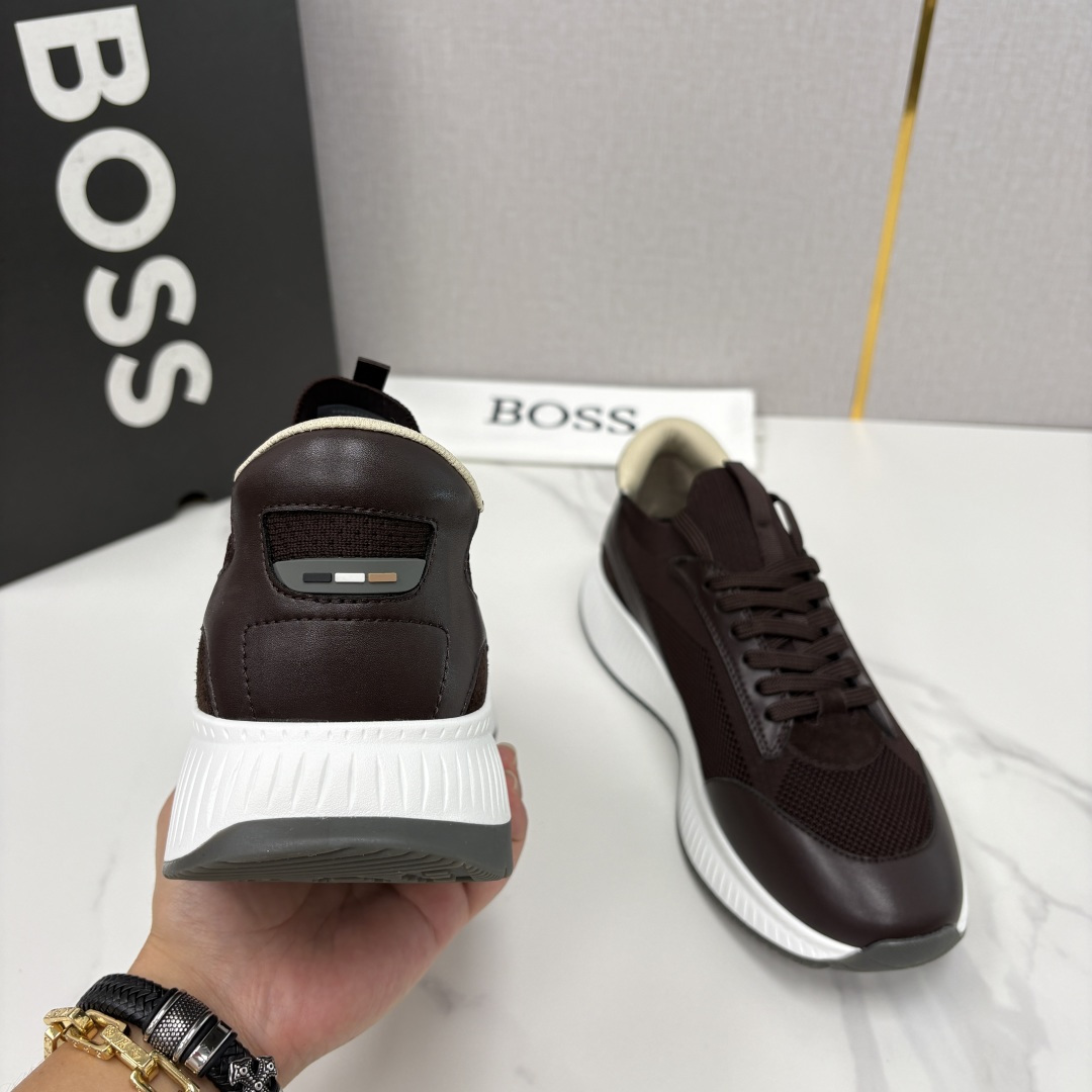 💋💍BOSS 男士新款 HUG*O BOSS男士休闲运动鞋：商务型格与运动基因的无缝衔接，解锁都市通勤新