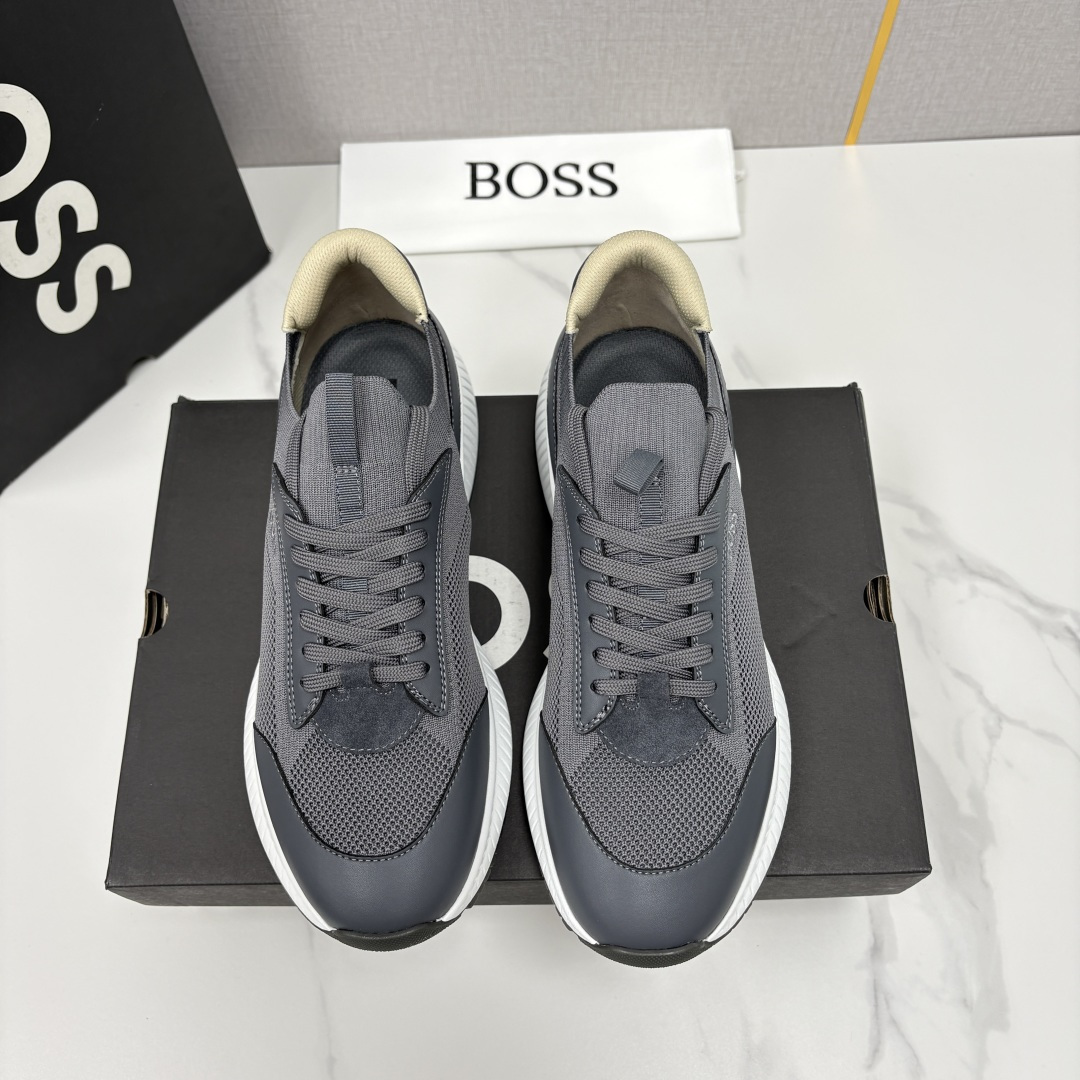 💋💍BOSS 男士新款 HUG*O BOSS男士休闲运动鞋：商务型格与运动基因的无缝衔接，解锁都市通勤新