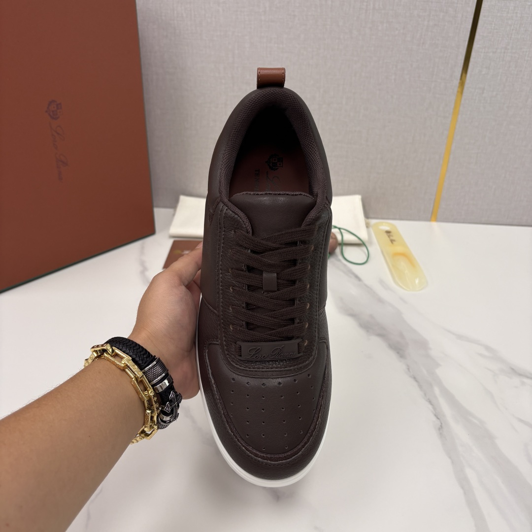 💋💍LP 家新品 LoroPian*/诺悠-翩雅 新款WeekendWalk男士休闲鞋 牛皮拼荔枝纹皮厚