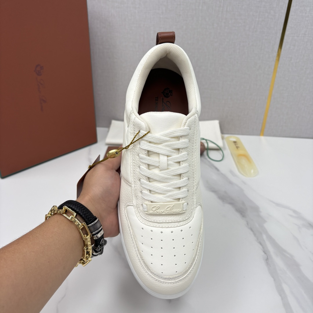 💋💍LP 家新品 LoroPian*/诺悠-翩雅 新款WeekendWalk男士休闲鞋 牛皮拼荔枝纹皮厚