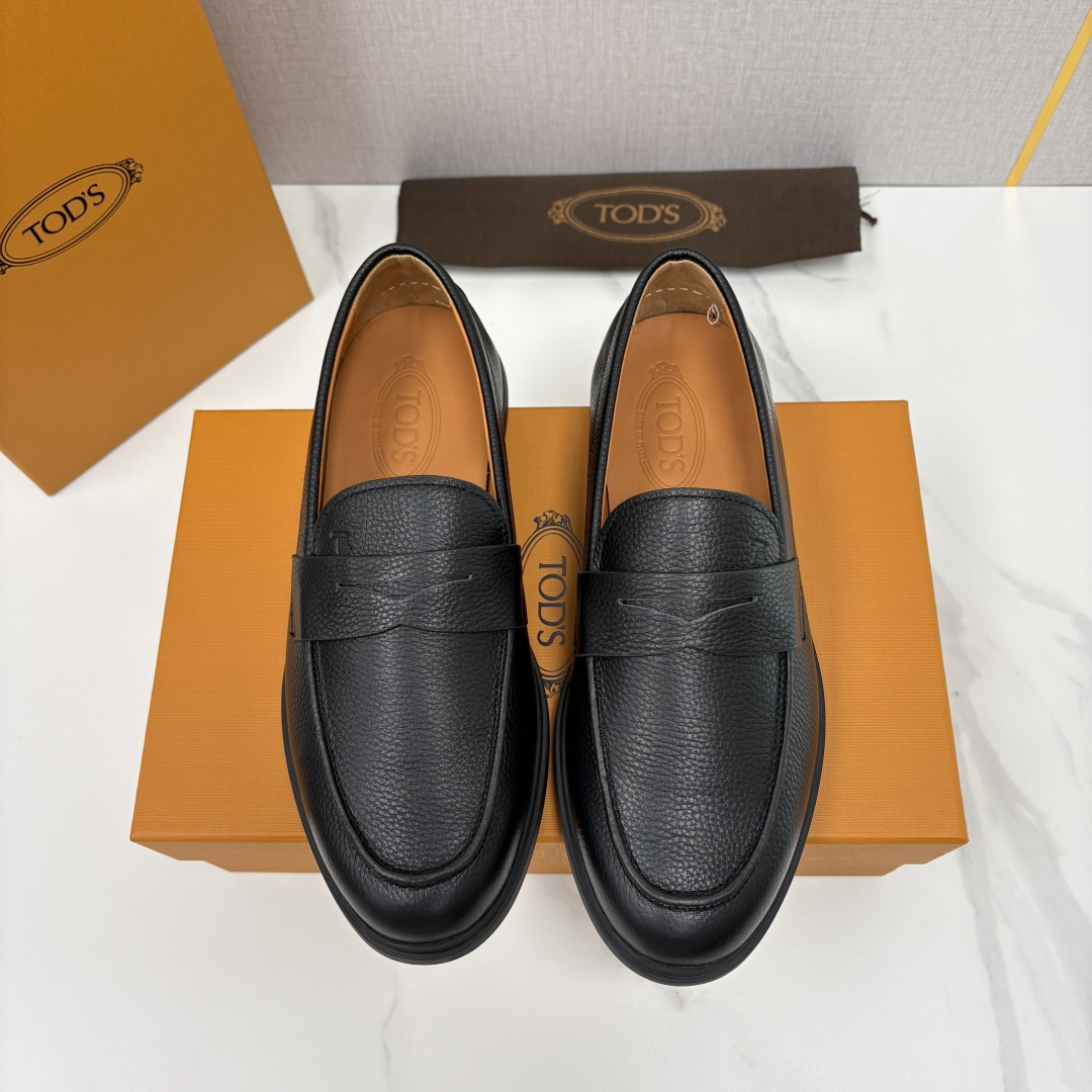 💋💍TOD*S  托德-斯 新品拉菲草（汤德森）OTV绒面皮革乐福鞋上🆕  官方  6,300   本款