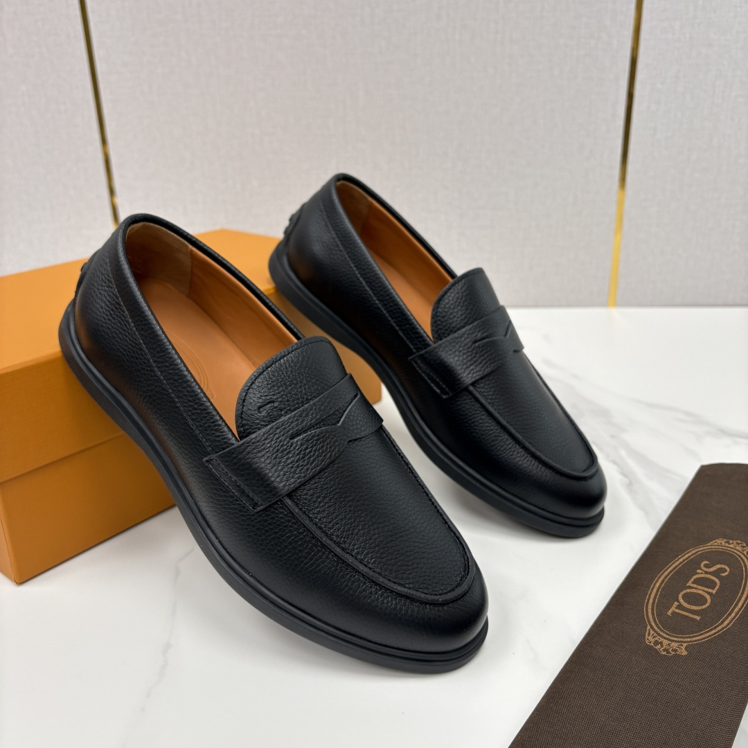 💋💍TOD*S  托德-斯 新品拉菲草（汤德森）OTV绒面皮革乐福鞋上🆕  官方  6,300   本款