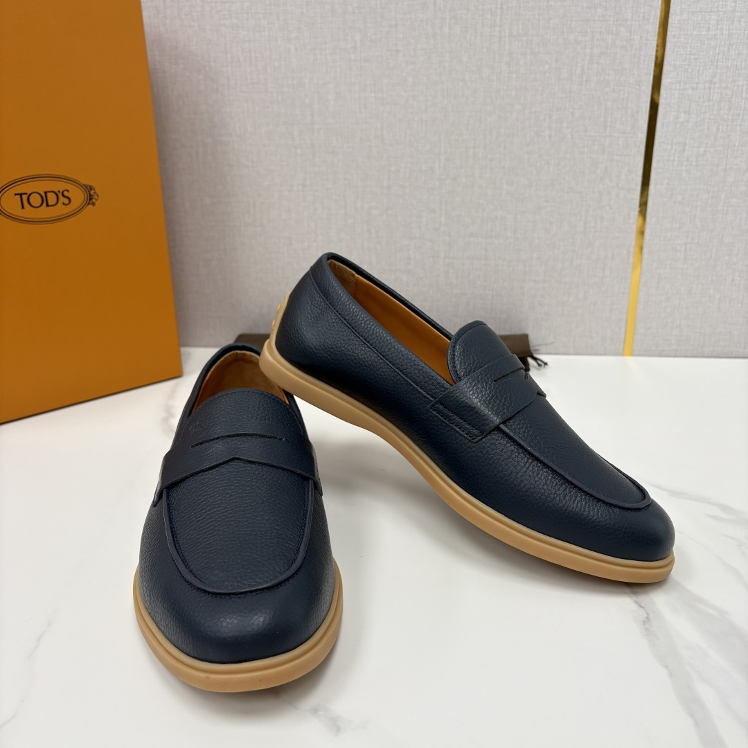 💋💍TOD*S  托德-斯 新品拉菲草（汤德森）OTV绒面皮革乐福鞋上🆕  官方  6,300   本款