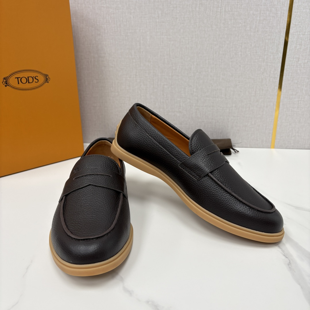 💋💍TOD*S  托德-斯 新品拉菲草（汤德森）OTV绒面皮革乐福鞋上🆕  官方  6,300   本款