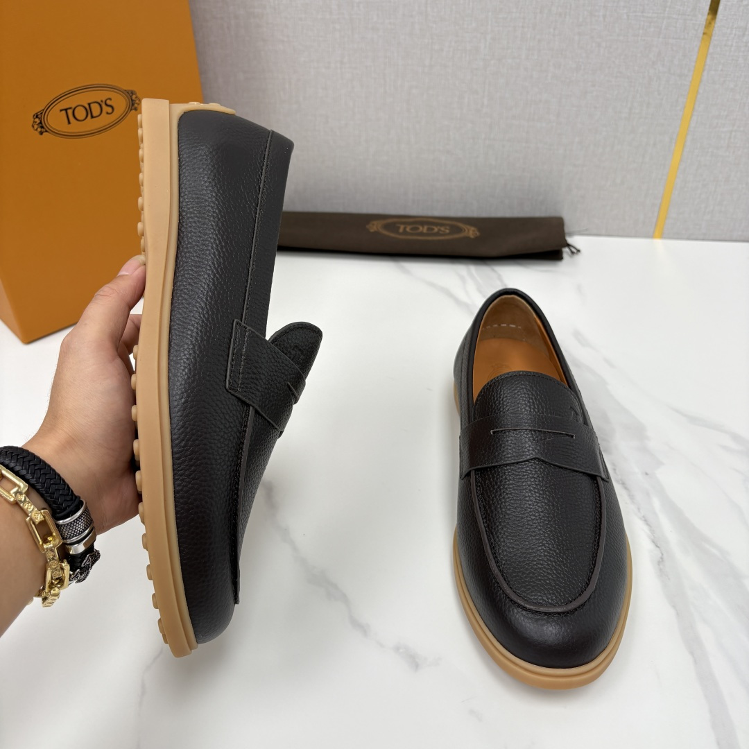 💋💍TOD*S  托德-斯 新品拉菲草（汤德森）OTV绒面皮革乐福鞋上🆕  官方  6,300   本款