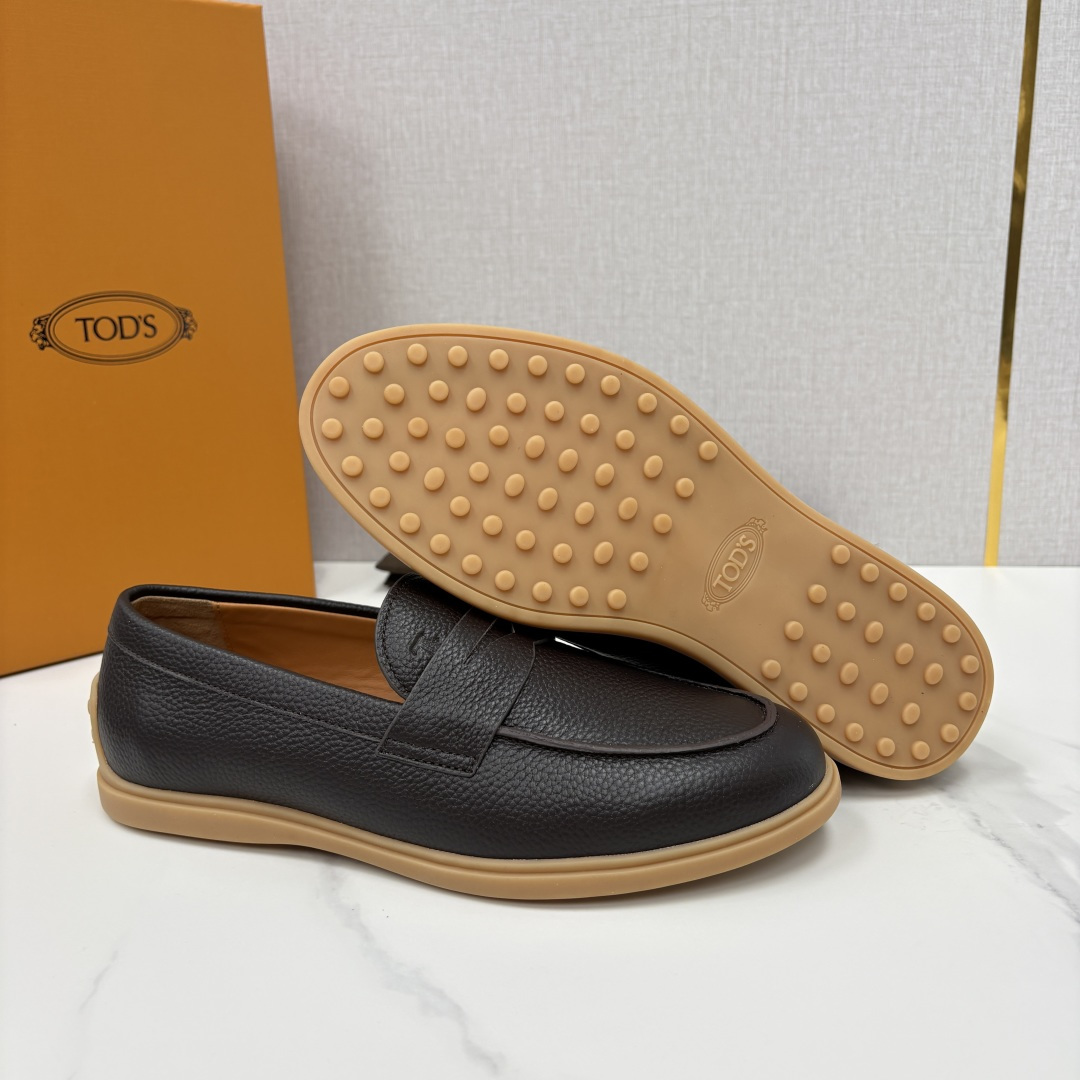 💋💍TOD*S  托德-斯 新品拉菲草（汤德森）OTV绒面皮革乐福鞋上🆕  官方  6,300   本款