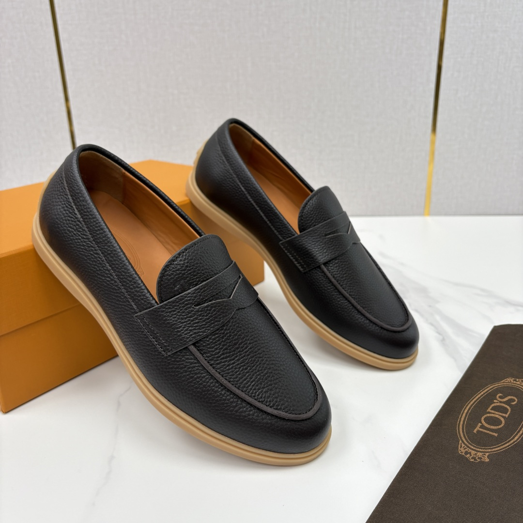 💋💍TOD*S  托德-斯 新品拉菲草（汤德森）OTV绒面皮革乐福鞋上🆕  官方  6,300   本款