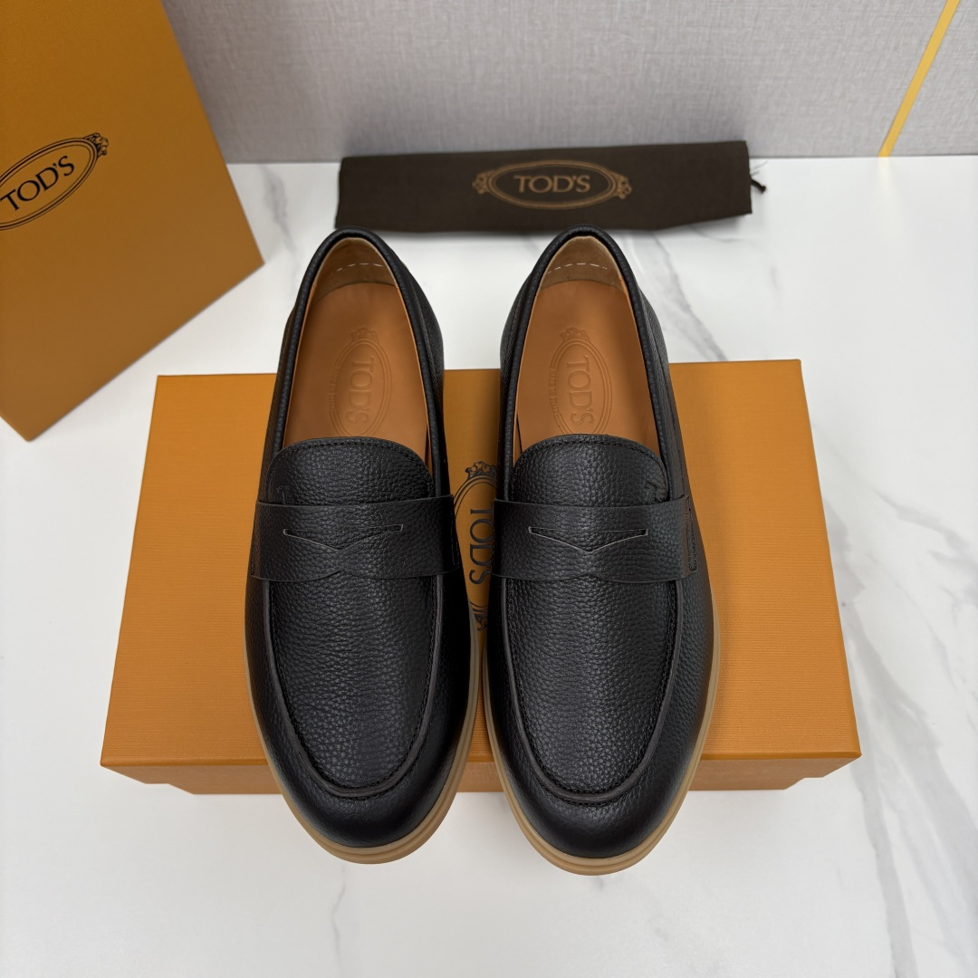 💋💍TOD*S  托德-斯 新品拉菲草（汤德森）OTV绒面皮革乐福鞋上🆕  官方  6,300   本款