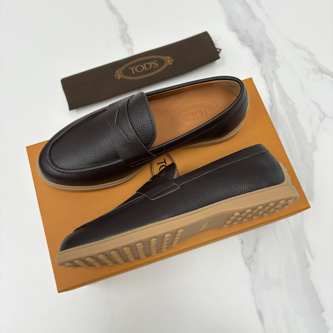 💋💍TOD*S  托德-斯 新品拉菲草（汤德森）OTV绒面皮革乐福鞋上🆕  官方  6,300   本款