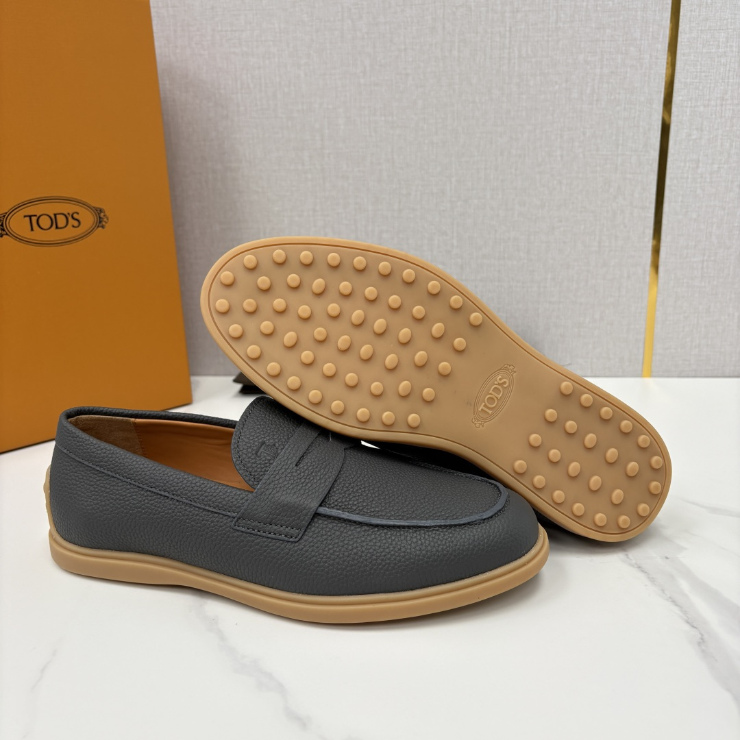 💋💍TOD*S  托德-斯 新品拉菲草（汤德森）OTV绒面皮革乐福鞋上🆕  官方  6,300   本款