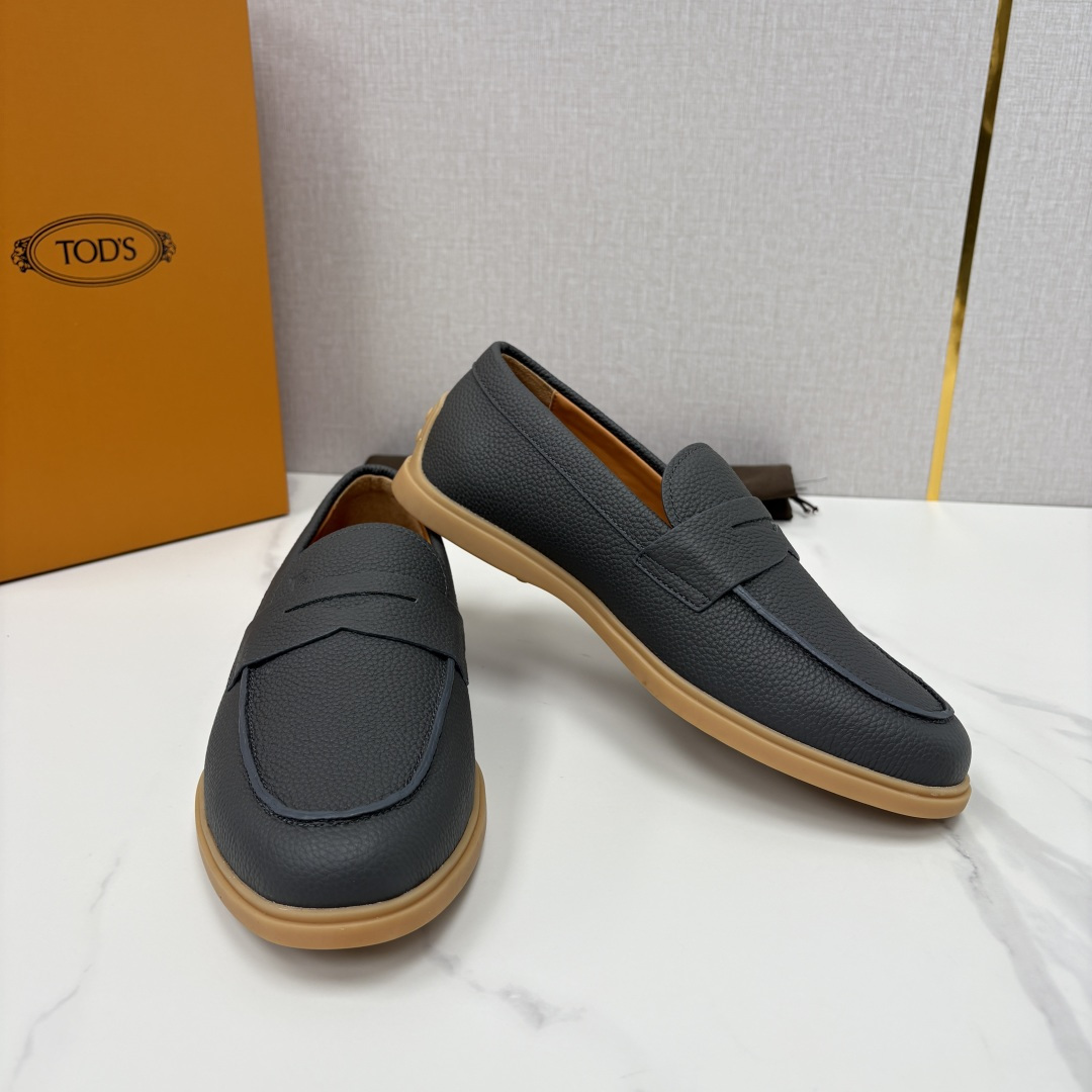 💋💍TOD*S  托德-斯 新品拉菲草（汤德森）OTV绒面皮革乐福鞋上🆕  官方  6,300   本款
