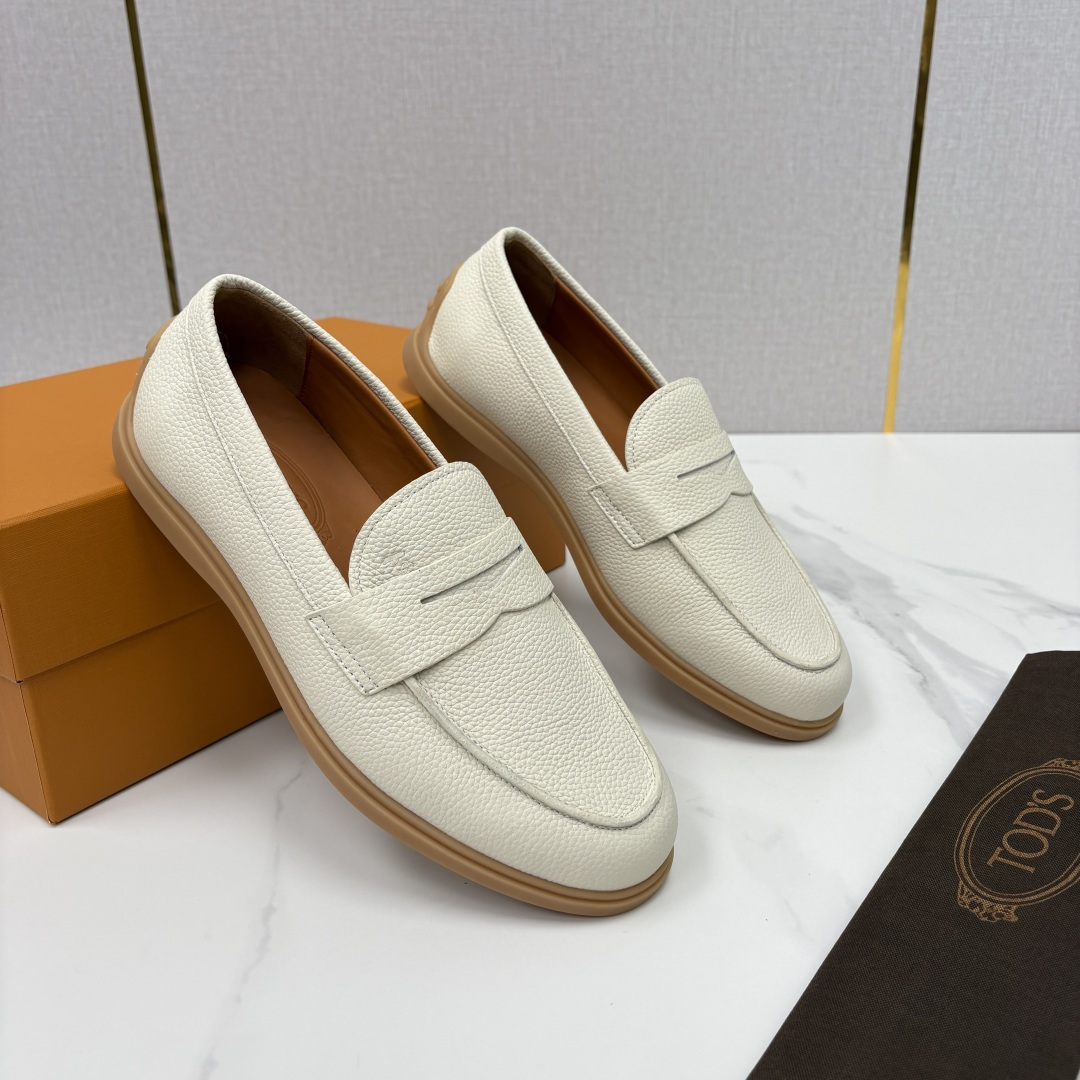 💋💍TOD*S  托德-斯 新品拉菲草（汤德森）OTV绒面皮革乐福鞋上🆕  官方  6,300   本款