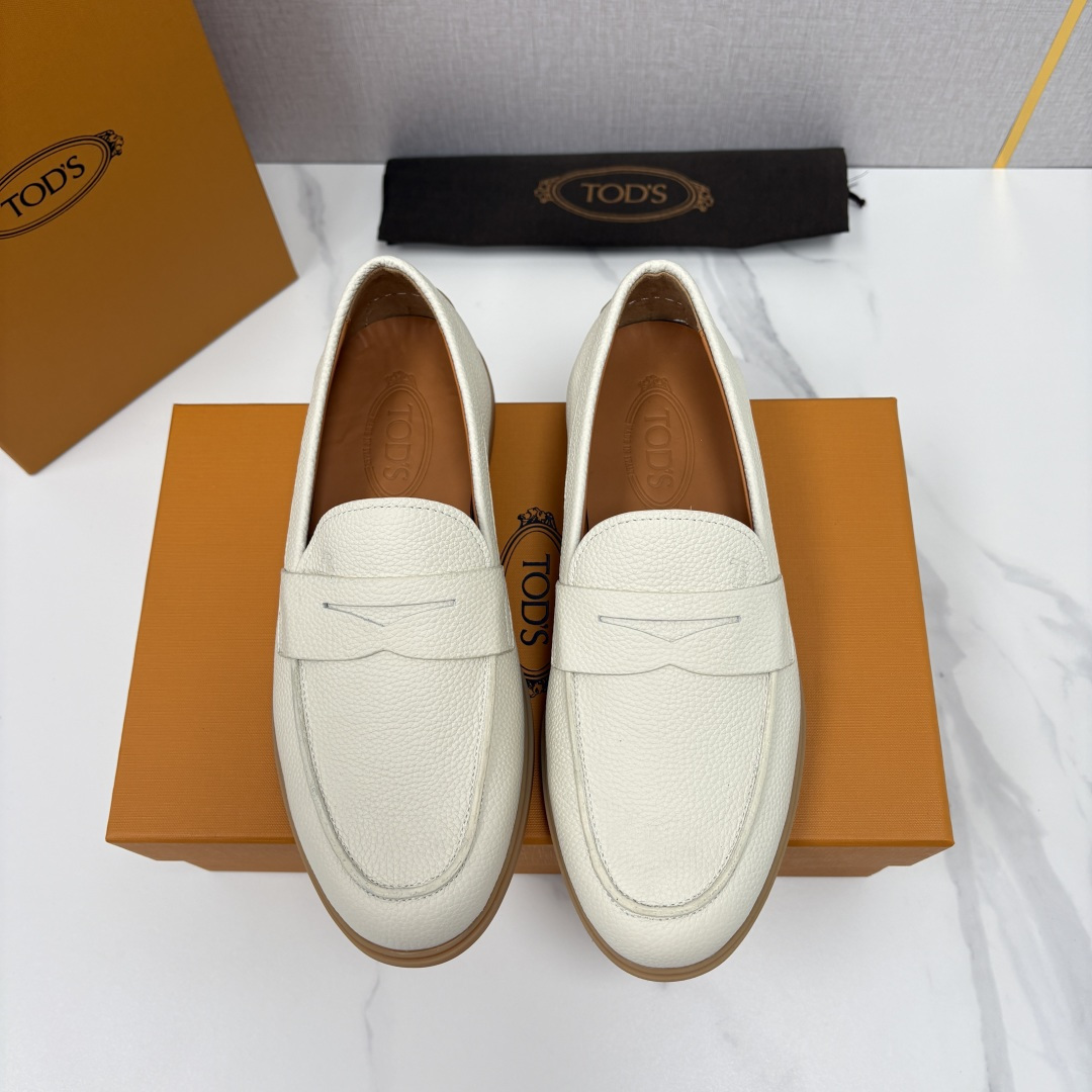 💋💍TOD*S  托德-斯 新品拉菲草（汤德森）OTV绒面皮革乐福鞋上🆕  官方  6,300   本款