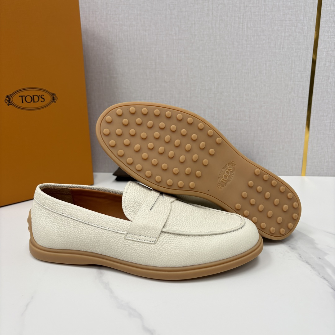 💋💍TOD*S  托德-斯 新品拉菲草（汤德森）OTV绒面皮革乐福鞋上🆕  官方  6,300   本款