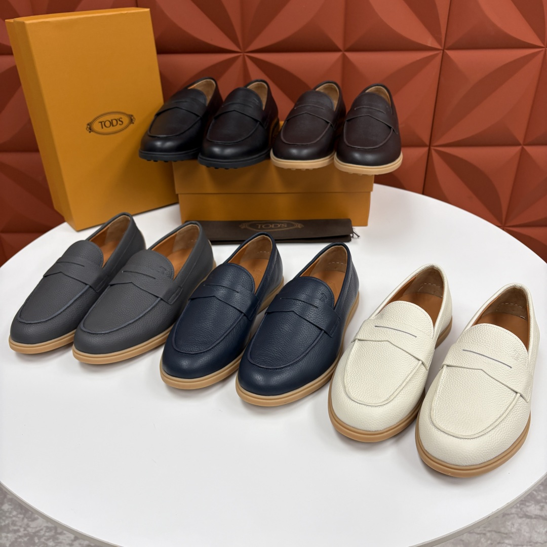 💋💍TOD*S  托德-斯 新品拉菲草（汤德森）OTV绒面皮革乐福鞋上🆕  官方  6,300   本款