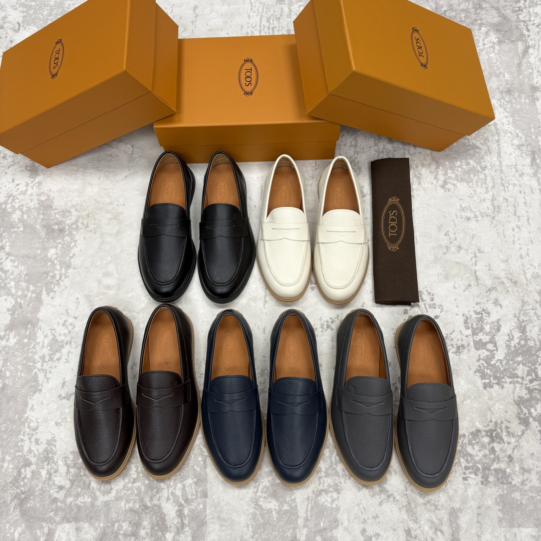 💋💍TOD*S  托德-斯 新品拉菲草（汤德森）OTV绒面皮革乐福鞋上🆕  官方  6,300   本款