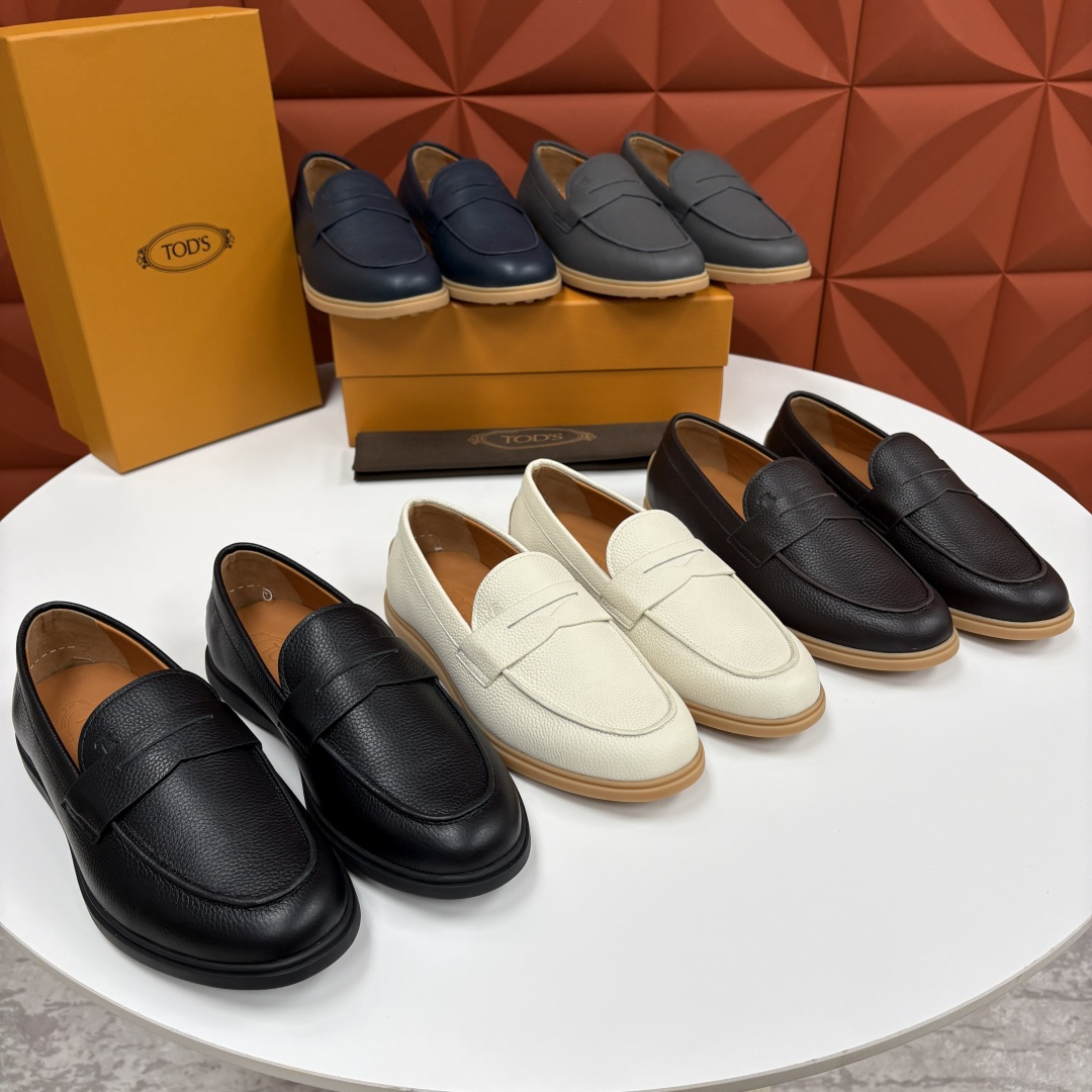 💋💍TOD*S  托德-斯 新品拉菲草（汤德森）OTV绒面皮革乐福鞋上🆕  官方  6,300   本款