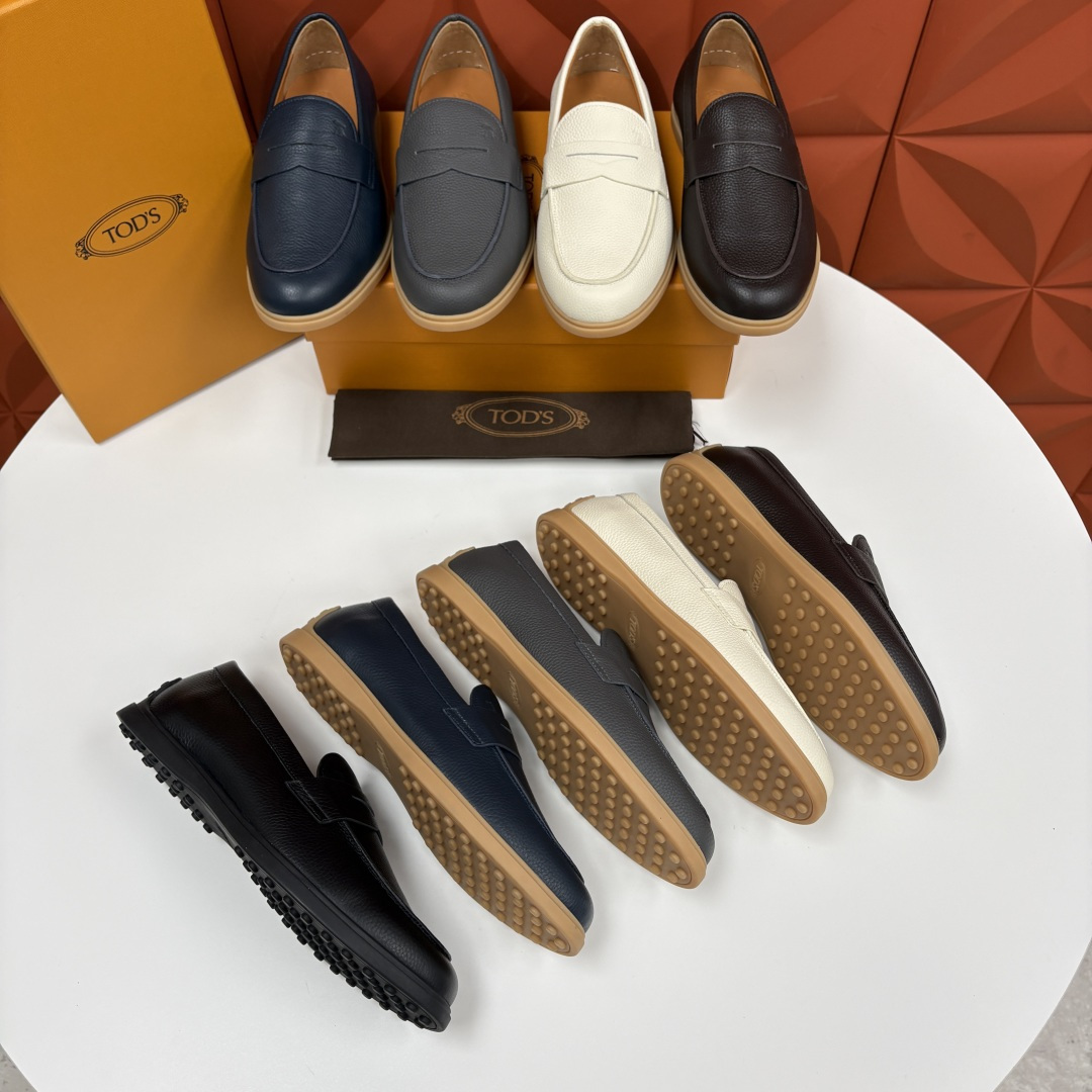 💋💍TOD*S  托德-斯 新品拉菲草（汤德森）OTV绒面皮革乐福鞋上🆕  官方  6,300   本款