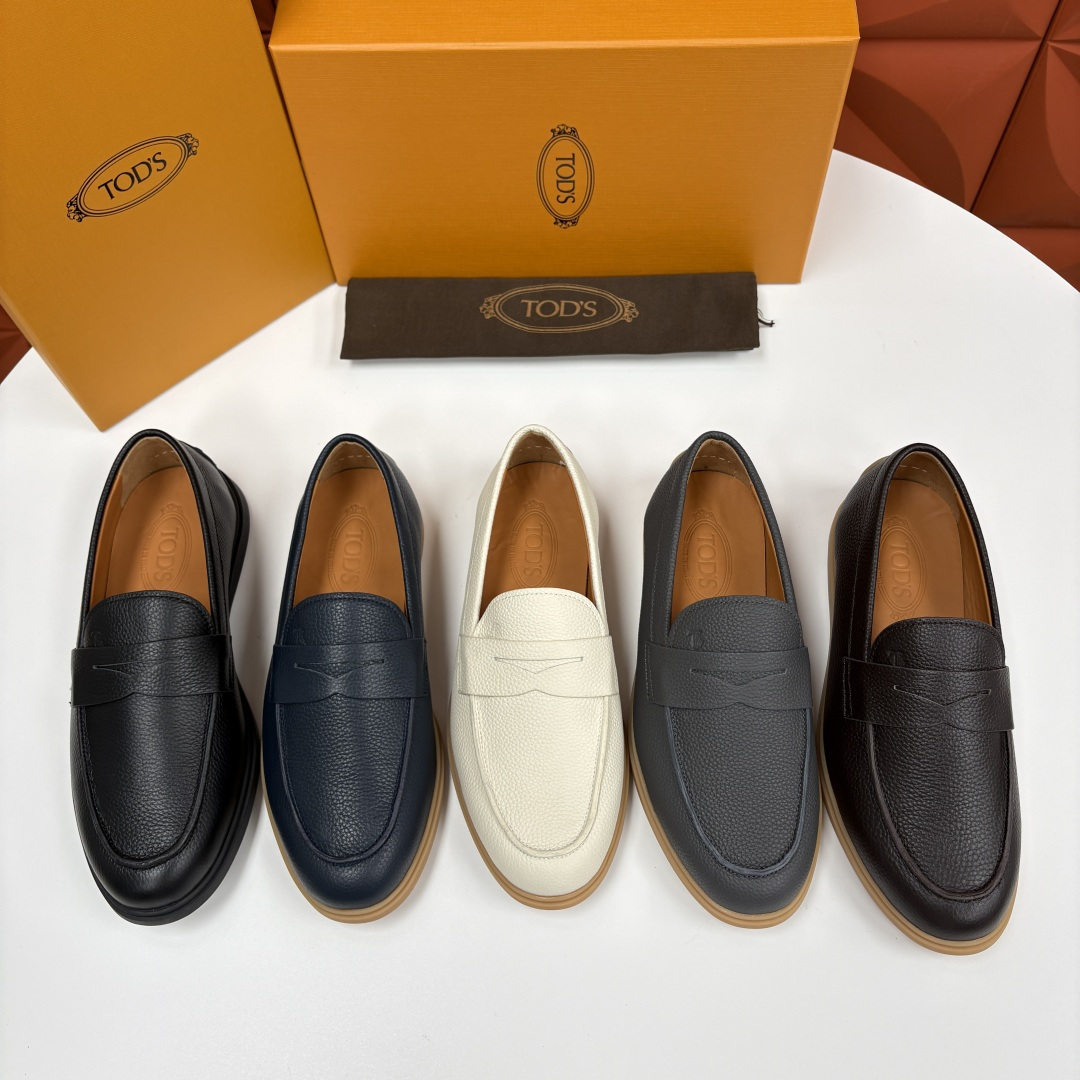 💋💍TOD*S  托德-斯 新品拉菲草（汤德森）OTV绒面皮革乐福鞋上🆕  官方  6,300   本款