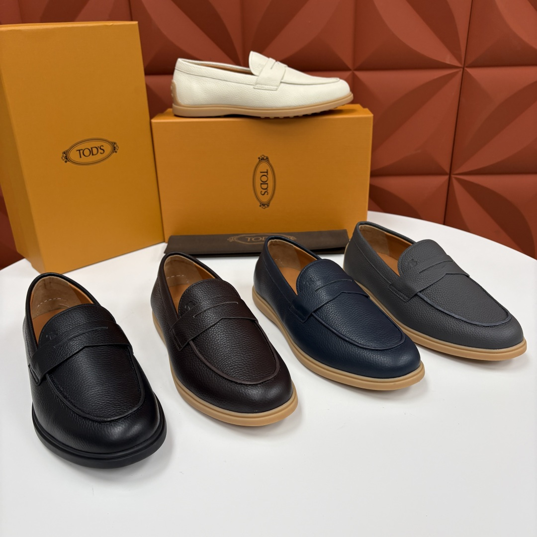 💋💍TOD*S  托德-斯 新品拉菲草（汤德森）OTV绒面皮革乐福鞋上🆕  官方  6,300   本款