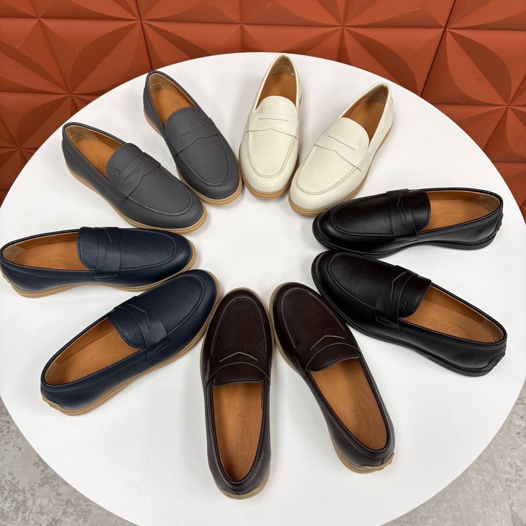 💋💍TOD*S  托德-斯 新品拉菲草（汤德森）OTV绒面皮革乐福鞋上🆕  官方  6,300   本款