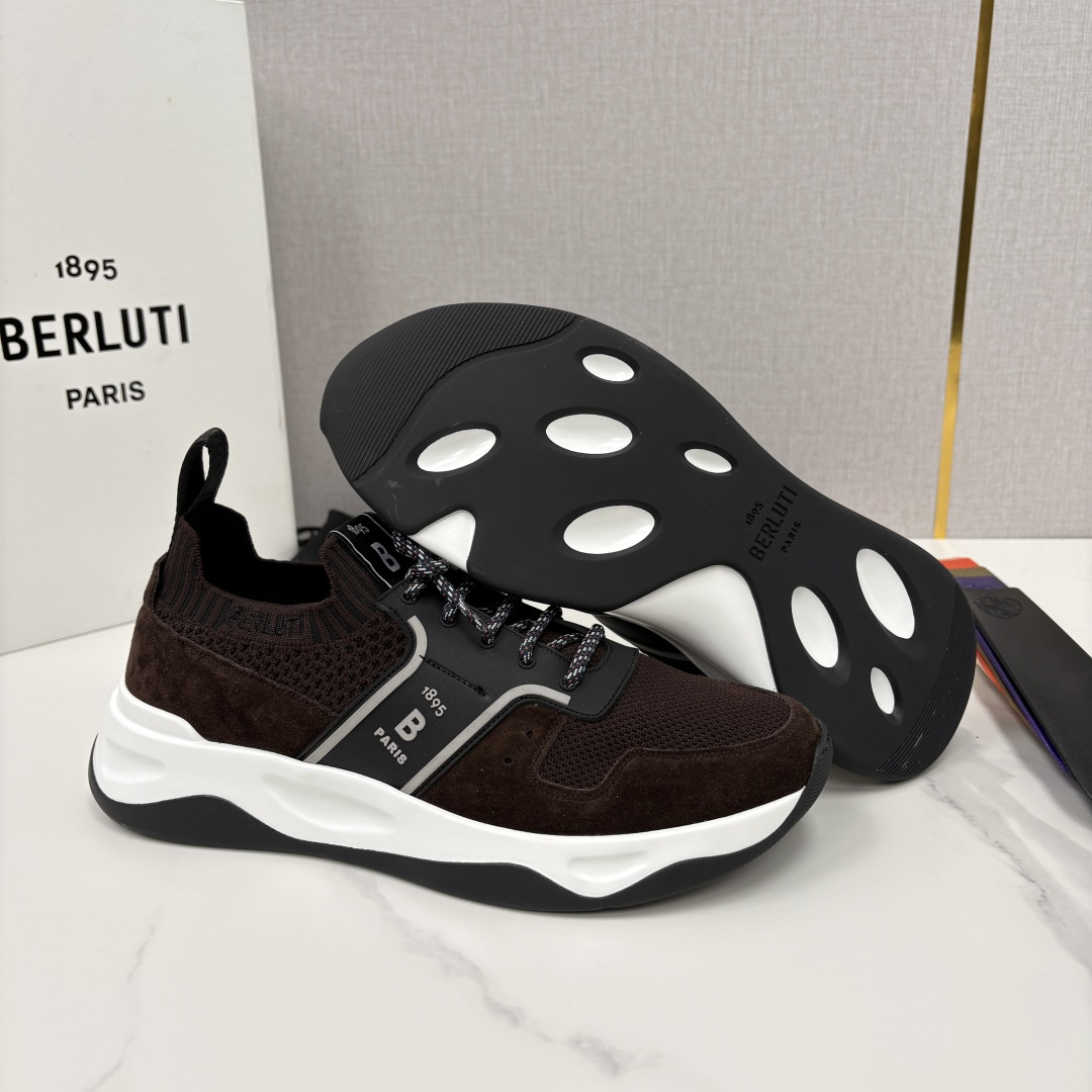 💋💍Berlut* 布鲁提新品  Shadow飞织运动鞋  原版开发打造   官方  12700  这双