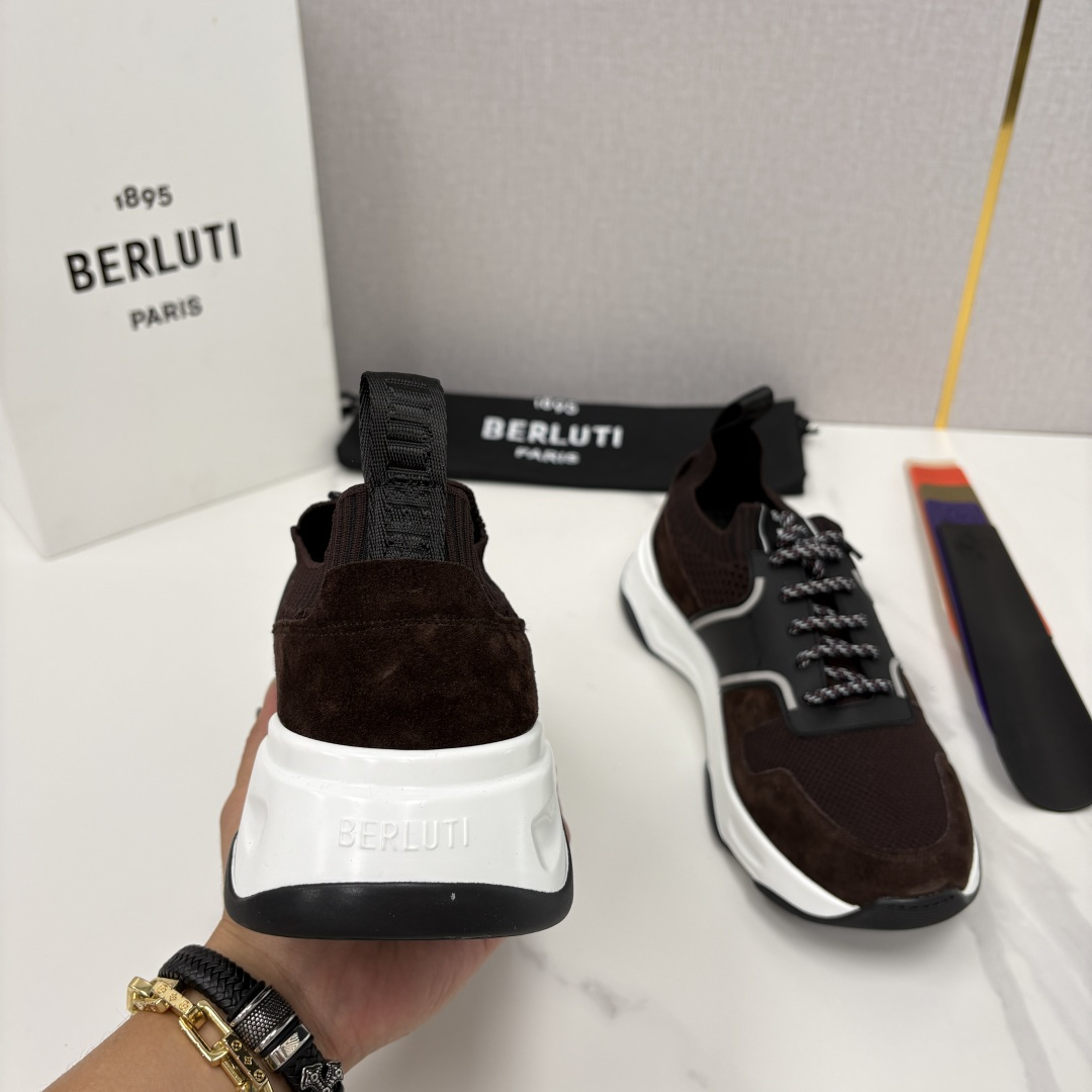 💋💍Berlut* 布鲁提新品  Shadow飞织运动鞋  原版开发打造   官方  12700  这双