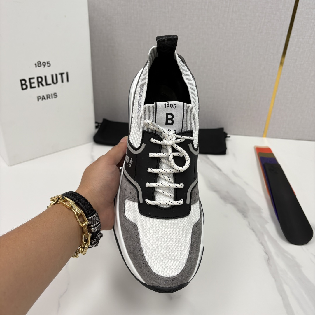 💋💍Berlut* 布鲁提新品  Shadow飞织运动鞋  原版开发打造   官方  12700  这双