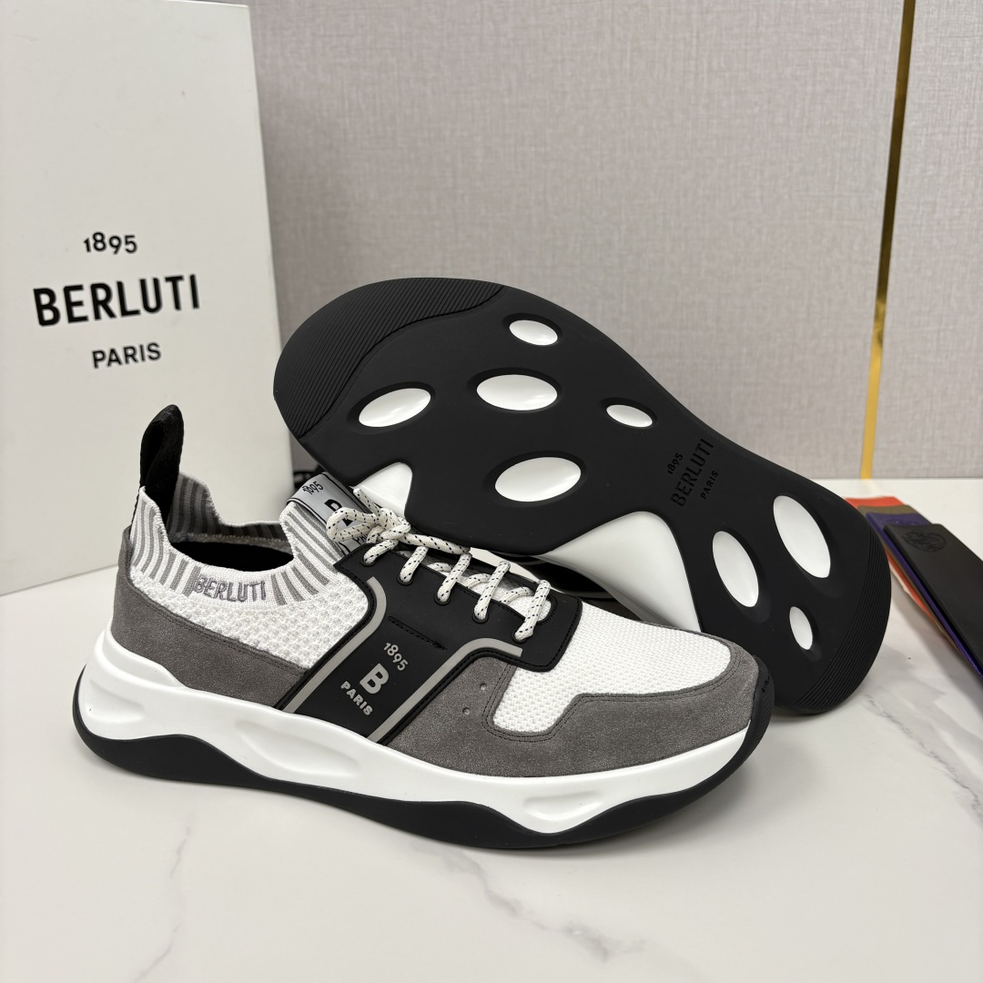 💋💍Berlut* 布鲁提新品  Shadow飞织运动鞋  原版开发打造   官方  12700  这双