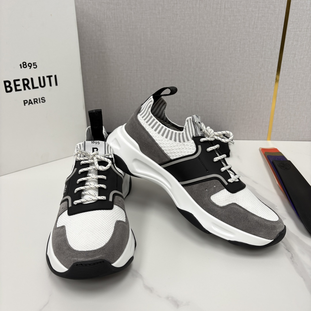 💋💍Berlut* 布鲁提新品  Shadow飞织运动鞋  原版开发打造   官方  12700  这双