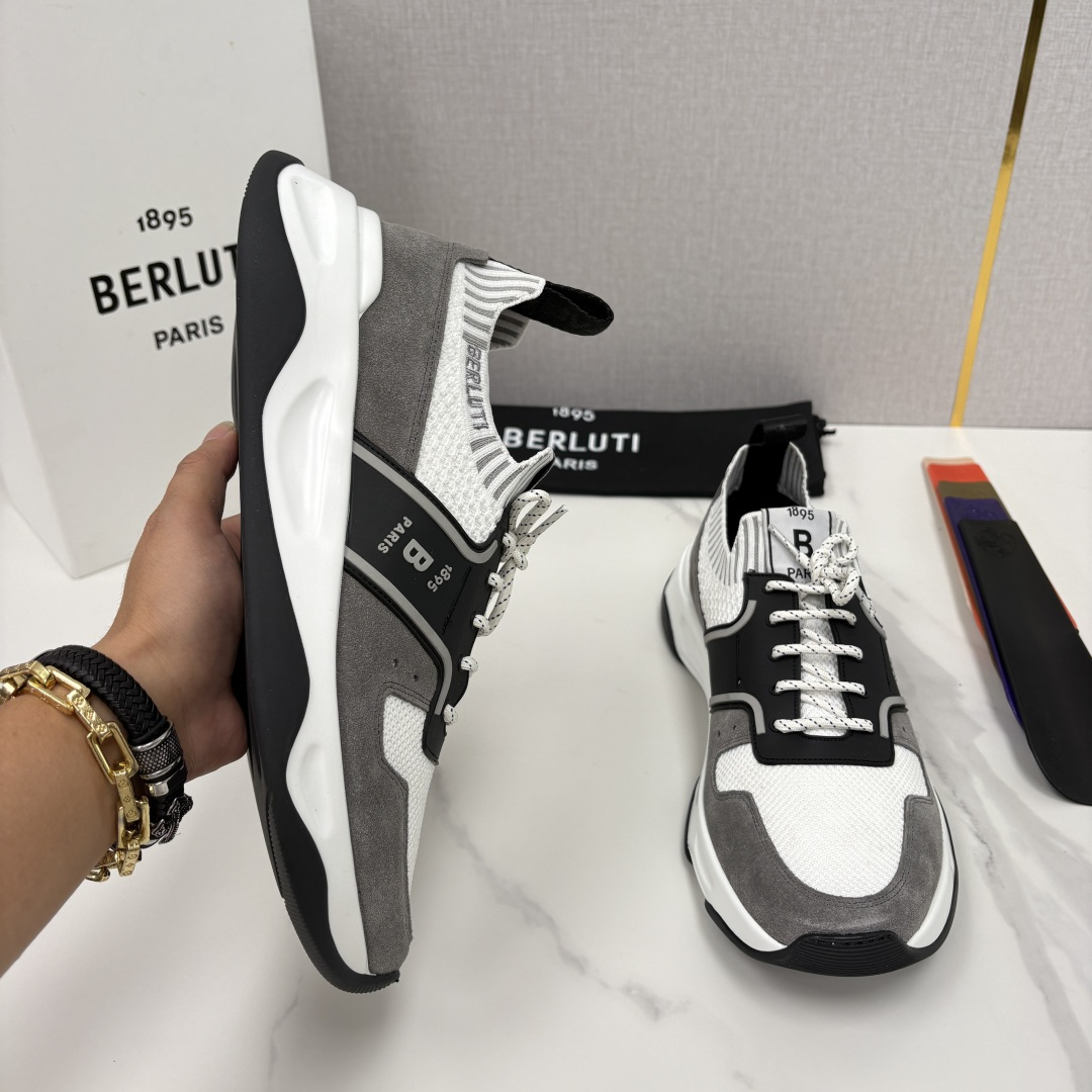 💋💍Berlut* 布鲁提新品  Shadow飞织运动鞋  原版开发打造   官方  12700  这双
