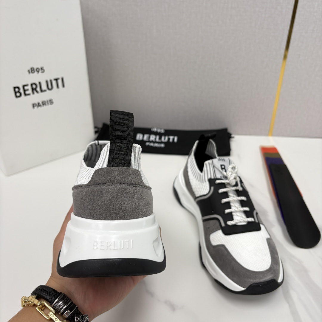 💋💍Berlut* 布鲁提新品  Shadow飞织运动鞋  原版开发打造   官方  12700  这双