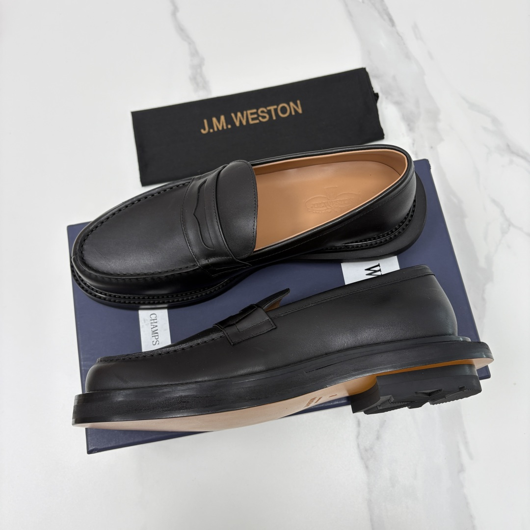 💋💍J.M.Westo*n  威士-顿    sacai × J.M.Weston 联名乐福鞋皮鞋  百