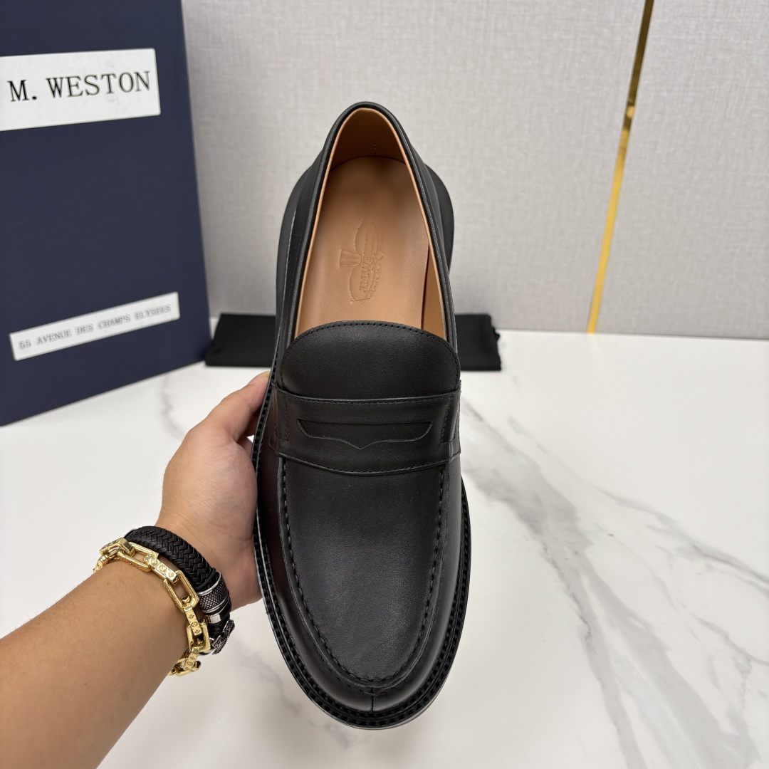 💋💍J.M.Westo*n  威士-顿    sacai × J.M.Weston 联名乐福鞋皮鞋  百