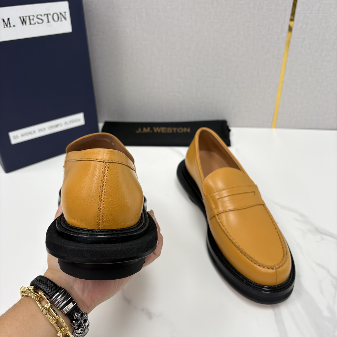 💋💍J.M.Westo*n  威士-顿    sacai × J.M.Weston 联名乐福鞋皮鞋  百