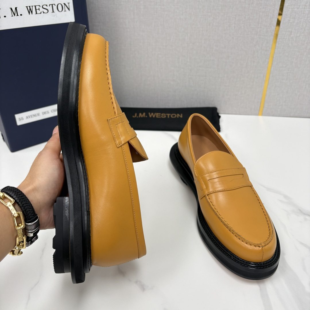 💋💍J.M.Westo*n  威士-顿    sacai × J.M.Weston 联名乐福鞋皮鞋  百