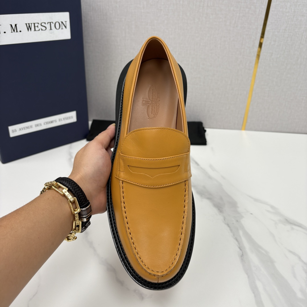 💋💍J.M.Westo*n  威士-顿    sacai × J.M.Weston 联名乐福鞋皮鞋  百