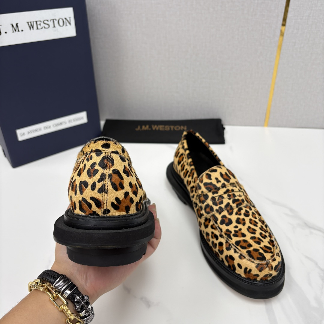 💋💍J.M.Westo*n  威士-顿    sacai × J.M.Weston 联名乐福鞋皮鞋  百