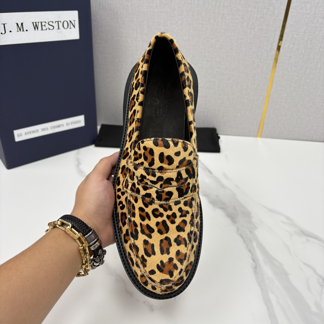 💋💍J.M.Westo*n  威士-顿    sacai × J.M.Weston 联名乐福鞋皮鞋  百